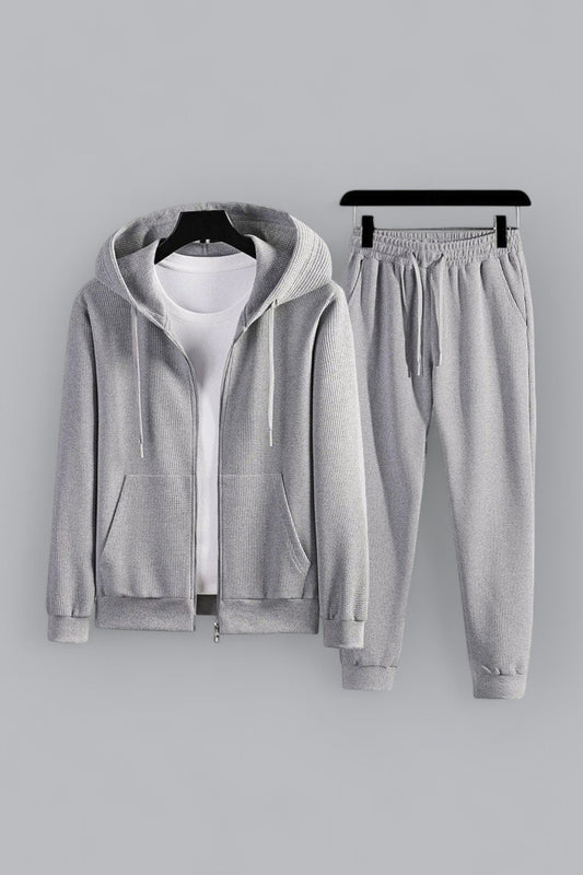 Waffelstrick Loungewear-Set