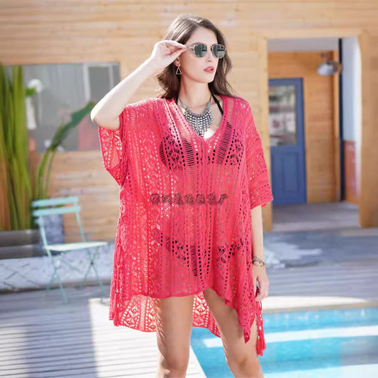 Zia - Lockeres Bikini-Überkleid